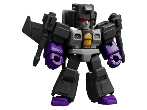Skywarp – Blokees Transformers D03