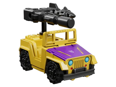 Swindle (vehicle) – Blokees Transformers D05
