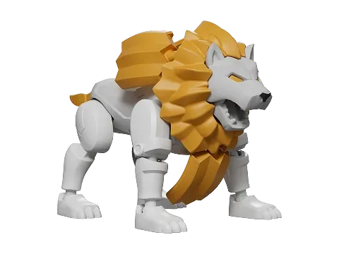 Leo Prime (beast mode) – Blokees Transformers D07