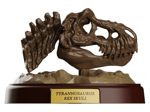 Hộp sọ T-Rex – Blokees Jurassic World TS01