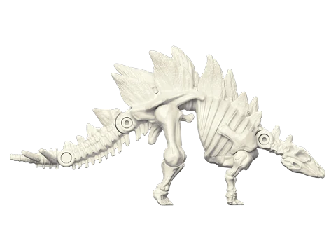 Stegosaurus Skeleton – Blokees Jurassic World TS01