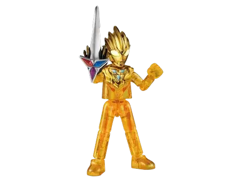 Trigger lấp lánh vàng (bản hiếm) – Blokees Ultraman G02