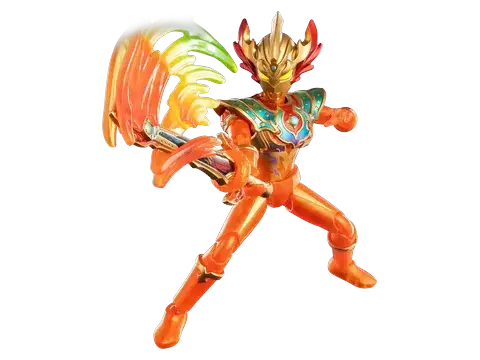 Taiga Tri-Strium cầu vồng (bản hiếm) – Blokees Ultraman GS03