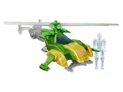 Springer (helicopter mode) Hologram Edition – Blokees Transformers C03